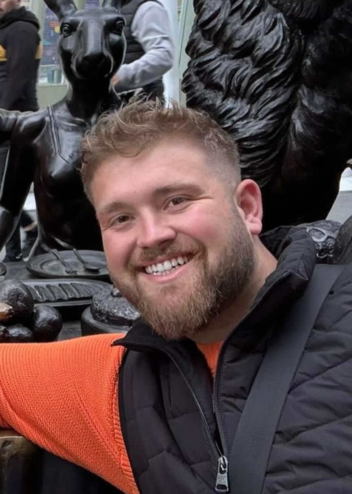 Zane Baker on a trip during vacation
